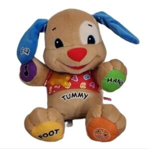 Kids Vintage Fisher Price Laugh & Learn Singing Talking Puppy Doll Toy